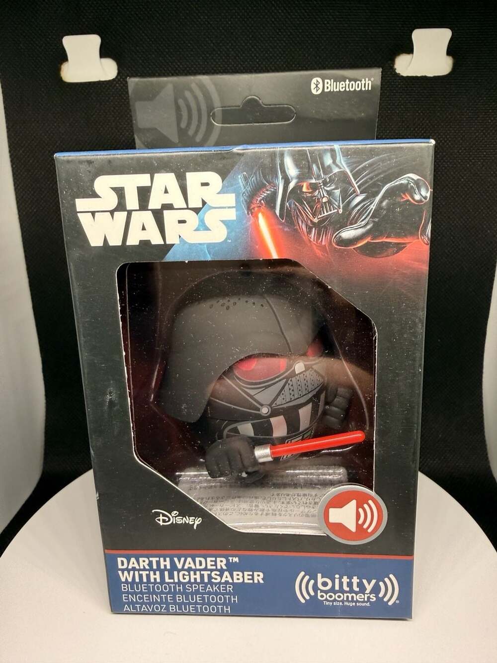 Bitty Boomers Star Wars Darth Vader with Lightsaber Bluetooth Speaker